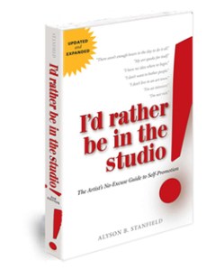book I would rather be in  the studio