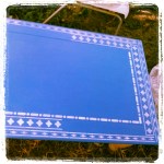 The Table in Blue