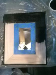 painting the frames