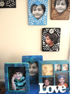 my frames that I did over the weekend