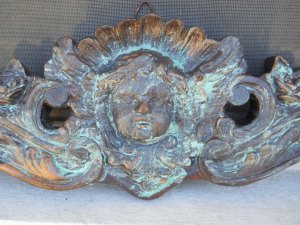 My Verdigris Cherub. I just found out what that means