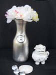 Silver Metallic Carafe