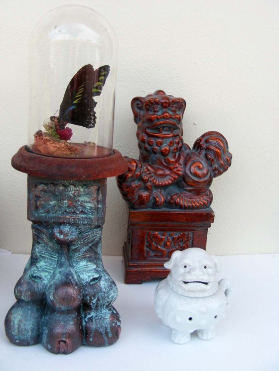 Lion Paw Metal Tarnish verdigris Finish